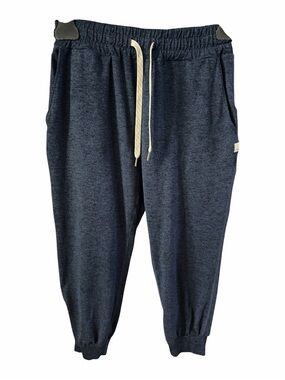 Vuori Kids Cozy Navy Heather Jogger Sweatpants XXS